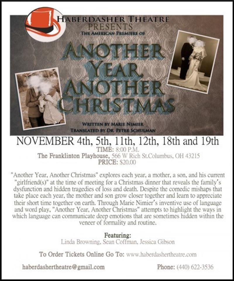 Haberdasher Theatre Presents: Another Year, Another Christmas Haberdasher Theatre Presents: Another Year, Another Christmas