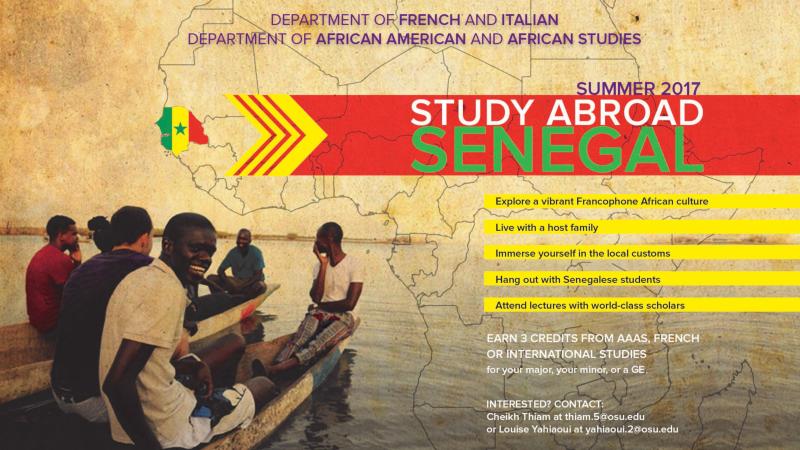 Study Abroad In Senegal This Summer! | Department Of French And Italian