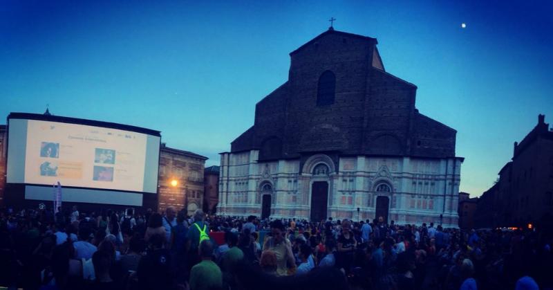 The Summer School was held during the screenings "under the stars" held every summer in Piazza Maggiore.