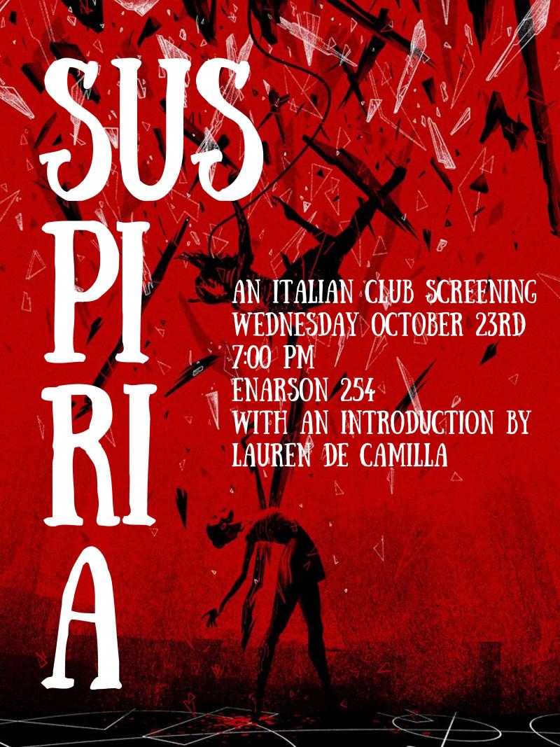 Suspiria Screening Flyer