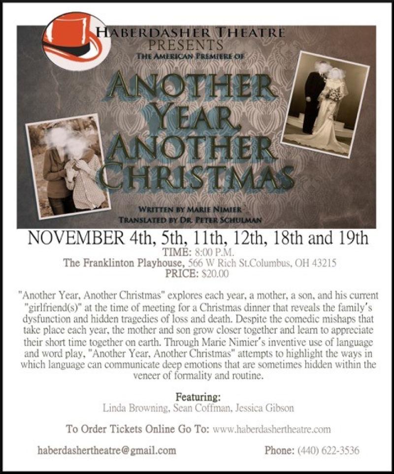Haberdasher Theatre Presents: Another Year, Another Christmas Haberdasher Theatre Presents: Another Year, Another Christmas