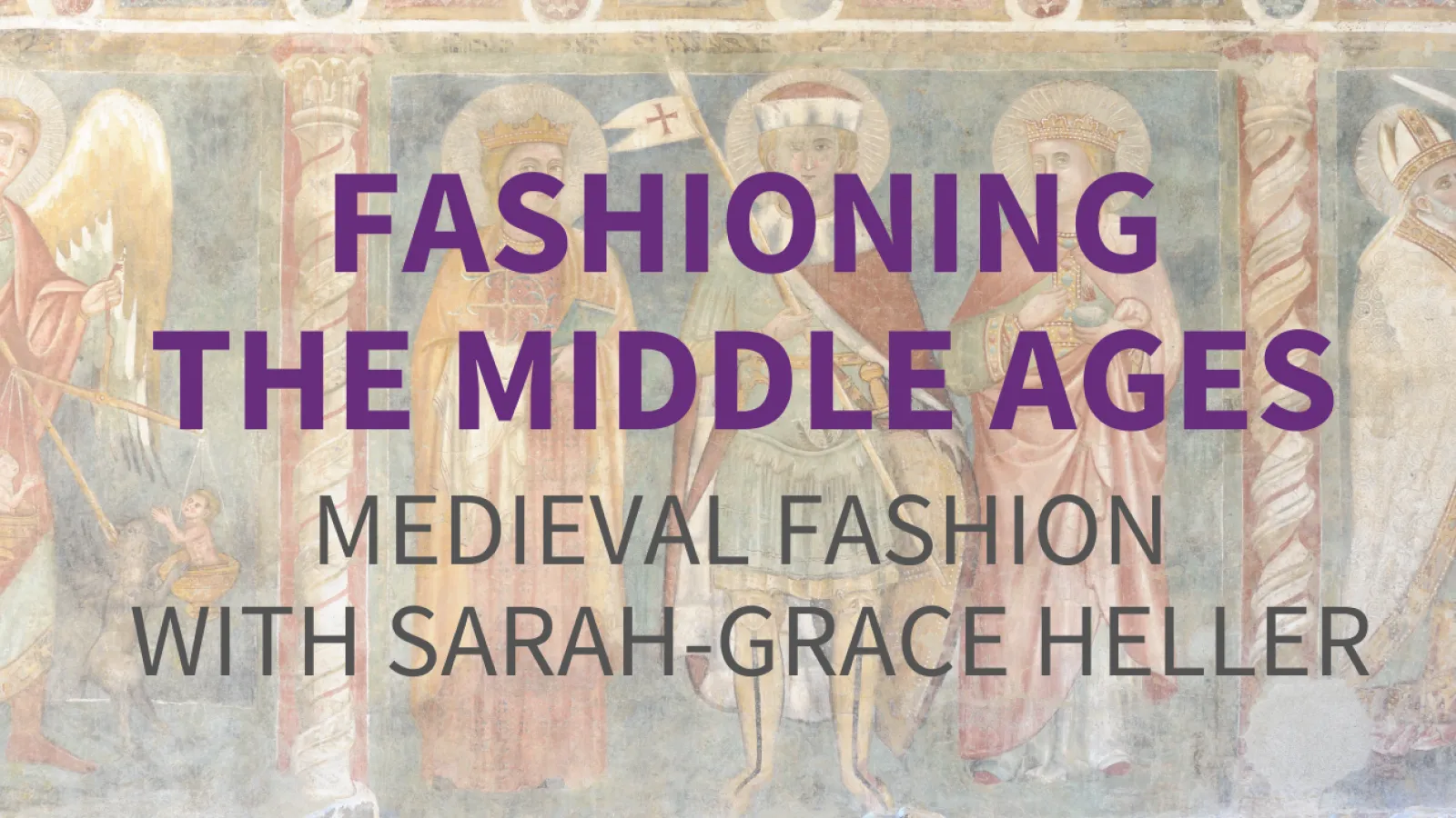 Fashioning the Middle Ages Information Flyer