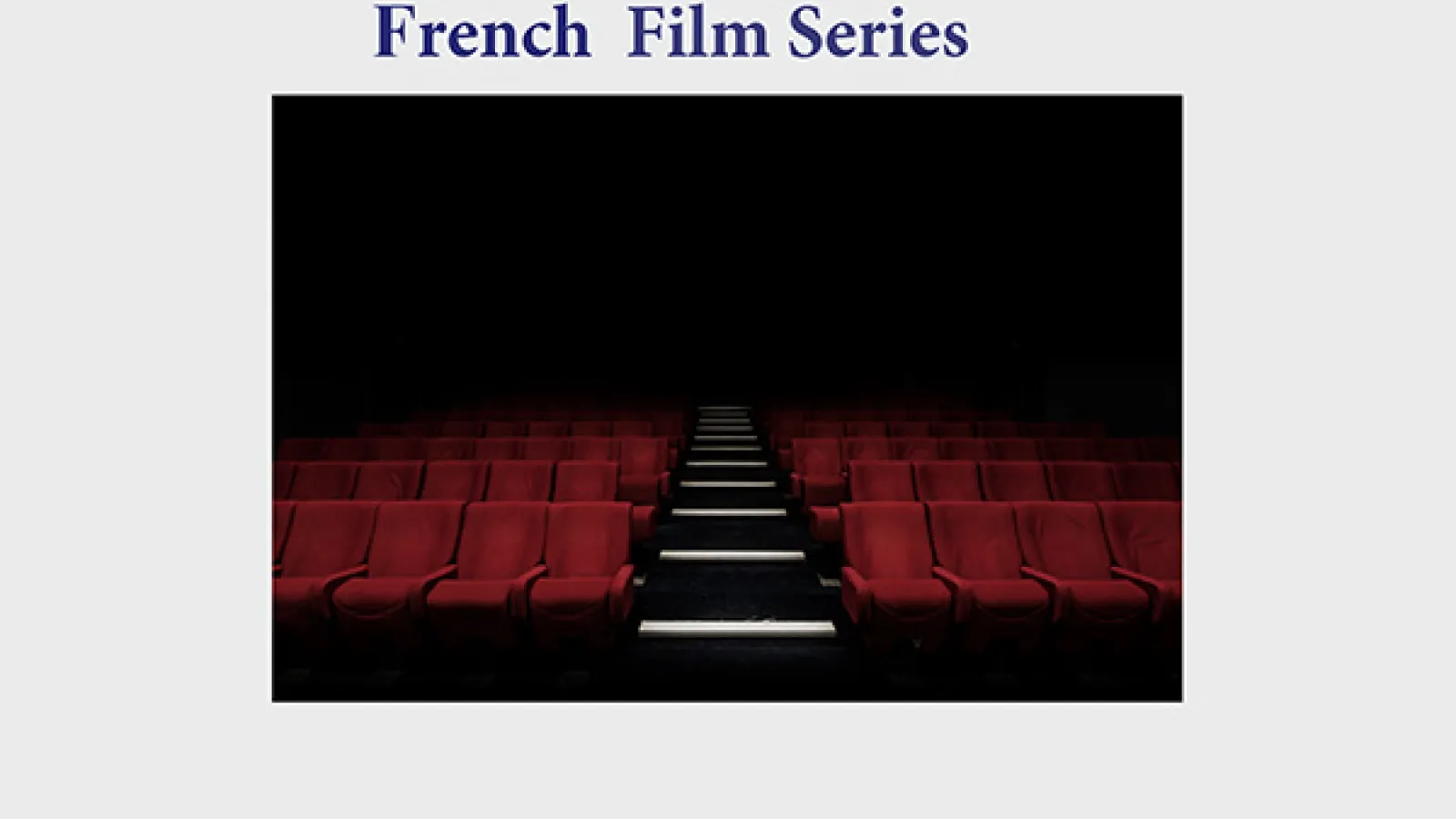 French Film Series