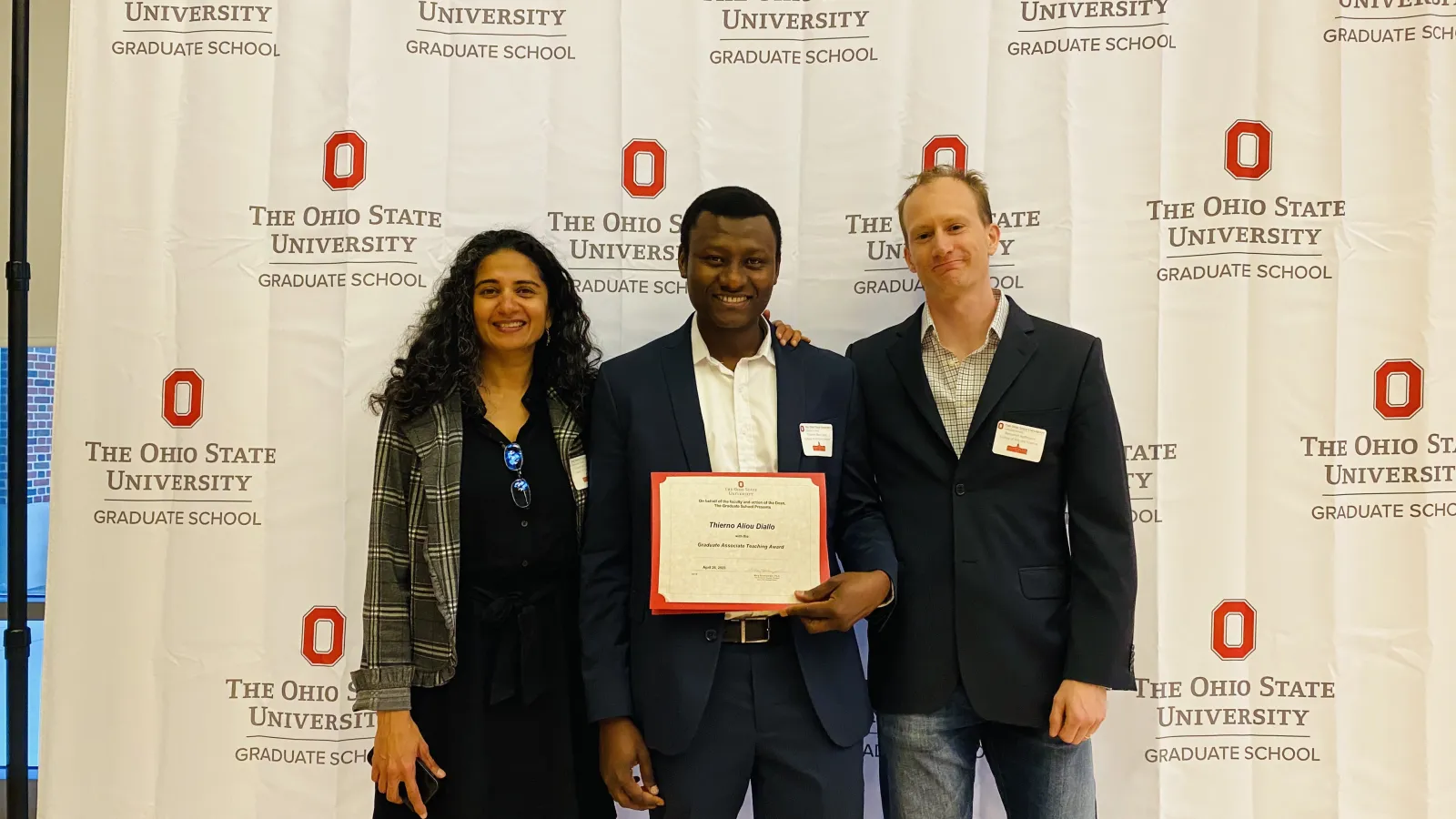 Thierno, Sowmya, and Benjamin