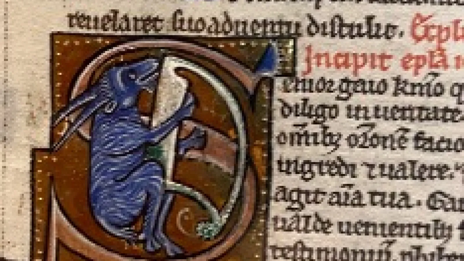 Medieval French text