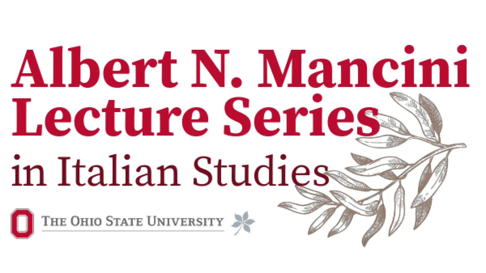 Albert N. Mancini lecture series logo
