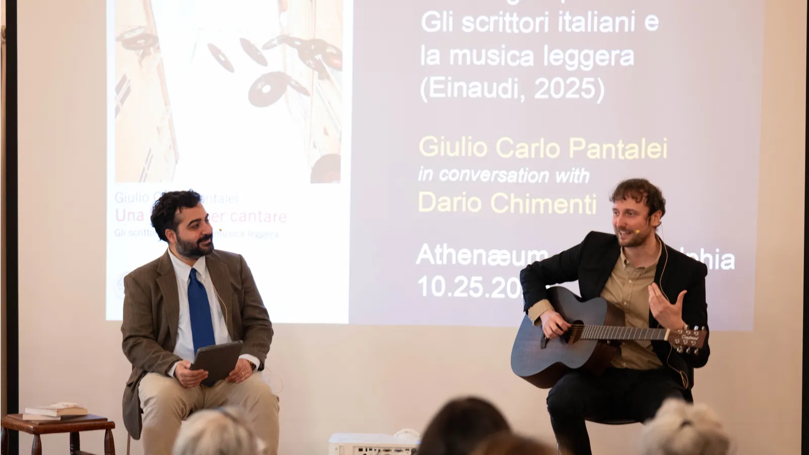 Dario Chimenti with Giulio Carlo Pantalei