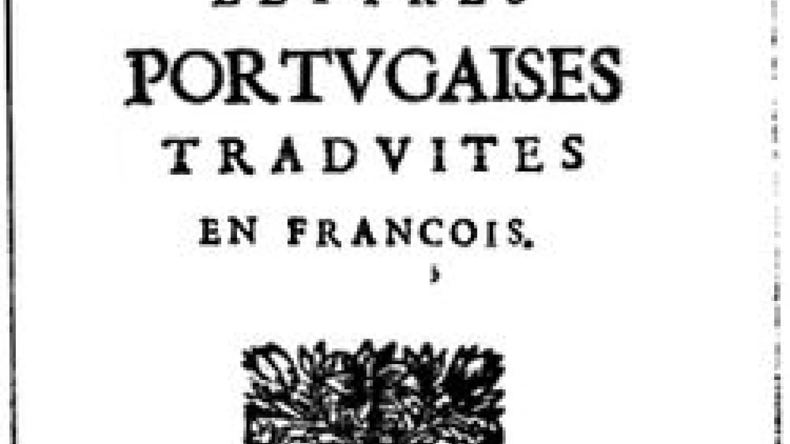 Lettres portugaises