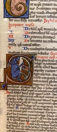 Medieval French text