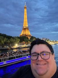Ryan Gomez in Paris