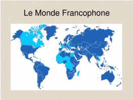 Major in French and Francophone Studies | Department of French and Italian