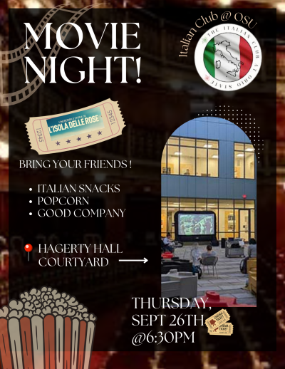 Italian Club movie night