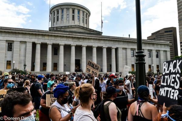 #BlackLivesMatter protests in Columbus