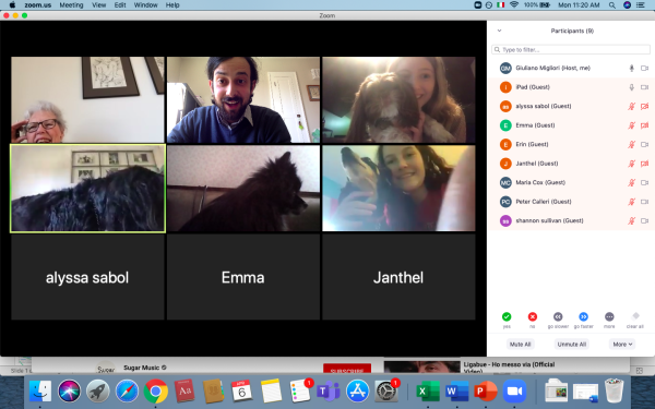 Migliori's Italian 5101 class and their pets