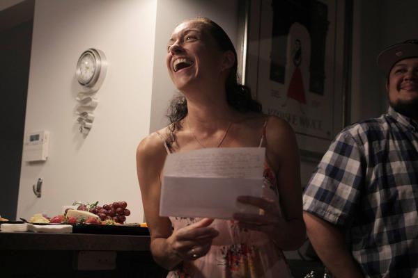 Dana Renga at Beginning of the Year Celebration