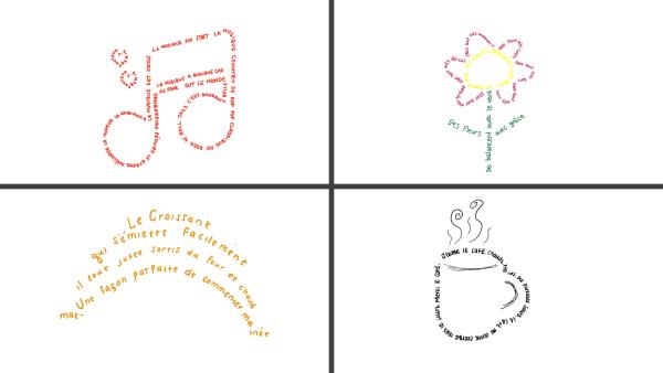 FR1103 calligrammes