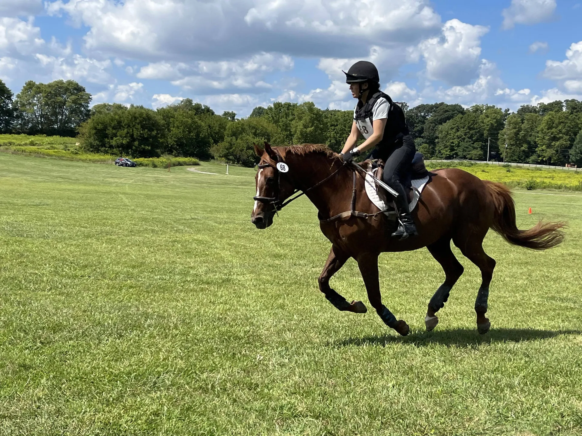 Sarah Wakefield racing