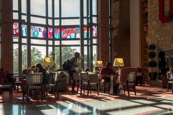 Students in Ohio Union