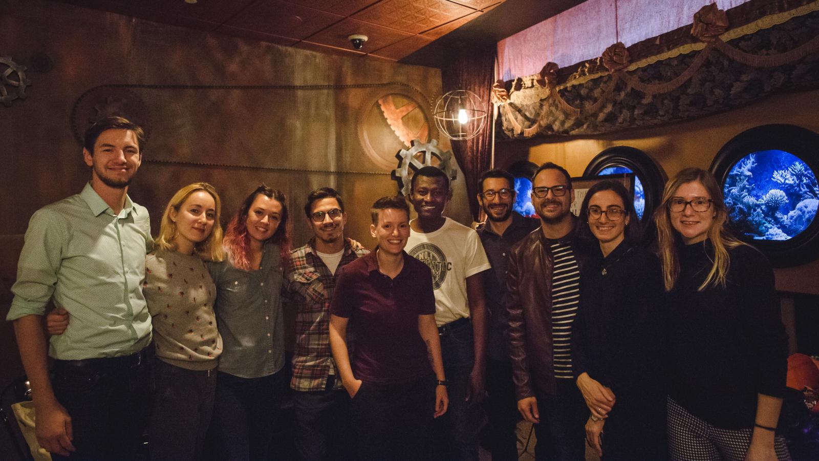 FRIT's Graduate Students during an Autumn 2019 Event