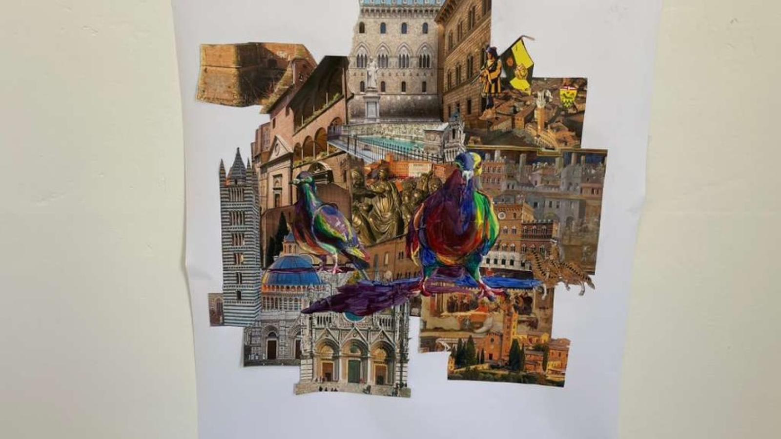 example of ecoart studio creation from study abroad program